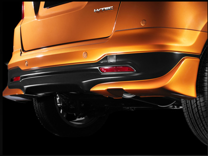 สเกิร์ตหลัง Honda Jazz แต่ง