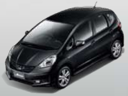 Honda Jazz สีดำ