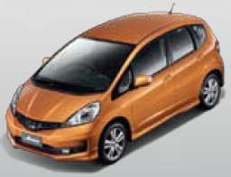 Honda Jazz สีส้ม