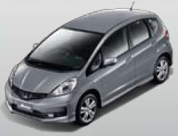 Honda Jazz สีเทา