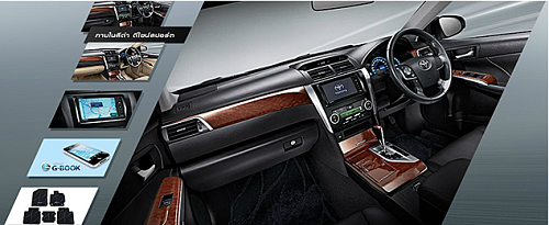 ภายในToyota Camry Extremo