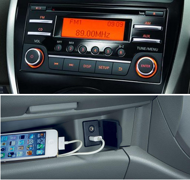เครื่องเสียง Nissan March