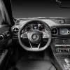 Mercedes-AMG SL 63, Polsterung: Leder schwarz, Zierteile: AMG Carbon