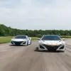 Acura NSX Time Attack 1 and 2 Vehicles