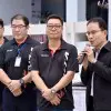นายแพทย์จิรพงศ์ อุทัยศิลป์ ผู้อำนวยการโรงพยาบาลแม่ระมาด กล่าวต้อนรับทีมคาราวาน