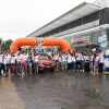 ภาพหมู่ชาว Honda Jazz ก่อนเริ่มกิจกรรมแรลลี่