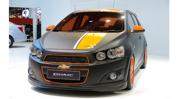 Chevrolet Sonic มาแล้ว! เชฟโรเลต โซนิค อวดโฉมในมอเตอร์โชว์