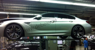 แอบซุ่ม!มือดีแอบถ่าย "BMW M6 Gran Coupe's" ขณะกำลังผลิต