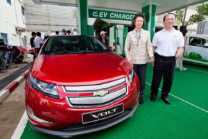 เชฟโรเลต ร่วมเปิดสถานีประจุไฟฟ้าต้นแบบแห่งแรกในไทย