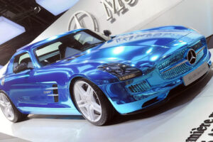 สีฟ้าแรงฤทธิ์! Benz AMG Coupe ตอบโจทย์ความแรงกว่า 740 แรงม้า