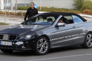 รุ่นใหม่สุด? ช่างภาพแอบถ่าย "Mercedes-Benz E-Cabriolet" โฉมใหม่ปี 2014