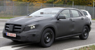 แชะแชะแชะ! ช่างภาพอิสระแอบถ่าย "Mercedes-Benz GLA Crossover" ตัวทดสอบในเยอรมัน
