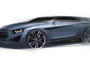 แหวกแนว! นักออกแบบชาวรัสเซียปิ๊งไอเดียออกแบบ "Audi Quattro Coupe" คำรบสอง