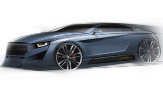 แหวกแนว! นักออกแบบชาวรัสเซียปิ๊งไอเดียออกแบบ "Audi Quattro Coupe" คำรบสอง