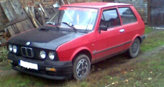 เก๋าแต่เจ๋ง! บริษัทเซิร์บหัวใสแต่งรถรุ่นเก่า "Yugo 55e" เป็น "BMW 3-Series E30" ในราคาสุดถูก