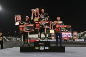 สองพี่น้องเดร-เอ็ม แห่ง PTT แข่ง Drift คว้าแชมป์ประจำปี