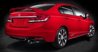 เปิดตัวแล้ว! Honda เผยโฉมรถรุ่นยอดนิยม "2013 Civic" ในงาน Los Angeles Motor Show