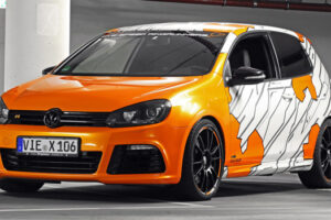 ทางเลือกใหม่! Cam Shaft's ปรับแต่งรถแบบไฟฟ้า "VW Golf R Mk6" โทนสีส้มบาดตาบาดใจ