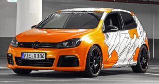 ทางเลือกใหม่! Cam Shaft's ปรับแต่งรถแบบไฟฟ้า "VW Golf R Mk6" โทนสีส้มบาดตาบาดใจ
