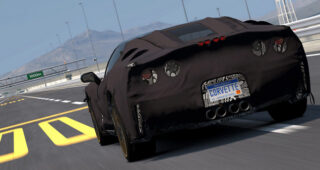 ขับก่อนใคร! 2014 Corvette C7 โผล่ให้ทดสอบเล่นก่อนใครในเกม