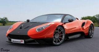 สวยโฉบเฉี่ยว! McLaren MC-1 ออกแบบใหม่ภายใต้แนวคิด P1 Concept