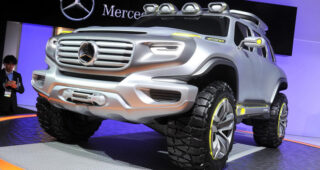 กระบะไฮเทค! Mercedez Benz เปิดตัว "Ener-G-Force" รถกระบะสุดล้ำสมัย