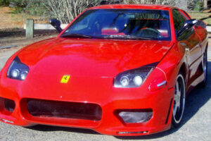หัวใส! เจ้าของรถ Mitsubishi 3000GT coupe ดัดแปลงเป็น Ferrari F430 ขายบน eBay