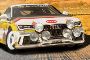 ลงแข่งขัน! Audi RS7 Sportback รุ่นใหม่ลงแข่งขันใน "Group B Rally Car"