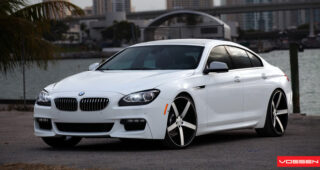 เลือกเอาเอง! BMW 6-Series Gran Coupe มาพร้อมชุดแต่งทางการและชุดล้อแม็กซ์จาก Vossen