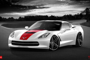 ไม่ต้องเดา! เผยภาพ "Corvette Stingray" รุ่นใหม่ล่าสุดพร้อมชุดแต่งจาก Vossen Wheels