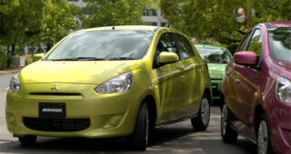 Mitsubishi พร้อมเปิดตัว "2013 Mirage" ในสหรัฐอเมริกาเดือนใบไม้ร่วงปีนี้