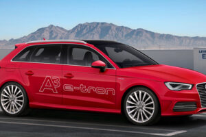 พลังงานไฮเทค! Audi เปิดเผยภาพรถ "A3 e-tron Plug-in Hybrid" ก่อนงาน Geneva Motor Show