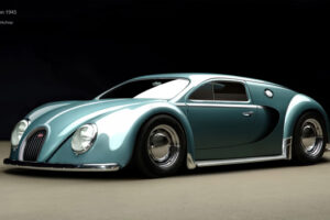 เต่าทรงพลัง! Bugatti Group จับมือ VW พัฒนารถ "Bugatti Veyron" รูปทรงแบบเต่าดั้งเดิม