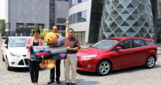 ประกาศผู้โชคดี! Ford Valentine