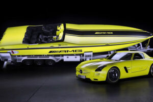 พลังงานสะอาด! Mercedes-Benz พร้อมนำเสนอไอเดียแนวคิดเรือแบบ "Cigarette AMG Electric Drive"