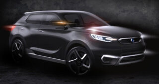 น้องใหม่หน้าเดิม! SsangYong เปิดตัวรถแบบ "Concept SIV-1 Crossover" ในงาน Geneva Auto Salon