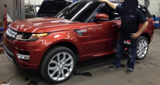 หลุดภาพ "2014 Range Rover Sport" ออกมาให้ชมกัน