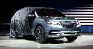 เปิดตัว Acura MDX 2014 to ในงาน New York International Auto Show