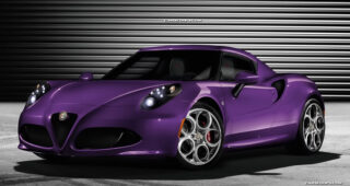 Alfa Romeo 4C กับเฉดสีใหม่