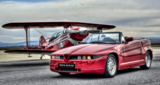 สวยมีสไตล์! Vilner ค่ายแต่งรถชื่อดังทำคอนเซปต์ "Il Mostro" สำหรับรถแบบ Alfa Romeo RZ Roadster
