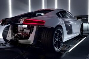 แรงไหมหละ! เปิดเผยภาพวีดีโอล่าสุดของ "New Audi R8 V10 Plus" เครื่องยนต์สุดทรงพลัง