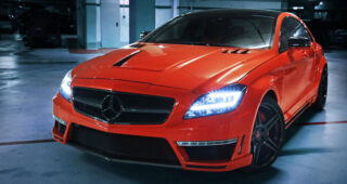 German Special Customs เผย CLS 63 AMG Stealth โฉมใหม่ ในเฉดสีส้ม