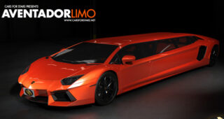 เสียของไหม! Fantasizes Turning ค่ายรถแดนผู้ดีจับ "Lamborghini Aventador" ทำรถลีมูซีนสุดหรู