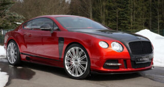 เปิดตัวรถแบบ "Bentley Continental GT" แต่งโดยทาง Mansory Sanguis