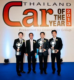NISSAN รถยนต์คุณภาพ คว้า 3 รางวัล “CAR OF THE YEAR 2013”