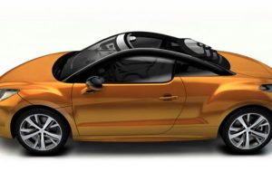 เผยโฉมรถ "Peugeot RCZ" ด้าน Top View ก่อนจัดโชว์ในงาน "Geneva Auto Show"