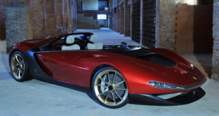 Pininfarina กับ Ferrari 458 Spider แนวคิด Sergio Barchetta