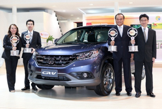 Honda คว้า 4 รางวัล “Car of the Year 2013” สุดยอดยนตรกรรมแห่งปี 2556 ในงาน Motor Show 2013