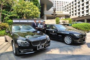 Intercontinental Bangkok เลือกรถยนต์ BMW 730Ld สำหรับลูกค้าคนสำคัญของโรงแรม
