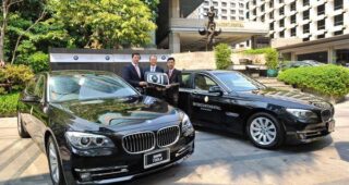 Intercontinental Bangkok เลือกรถยนต์ BMW 730Ld สำหรับลูกค้าคนสำคัญของโรงแรม